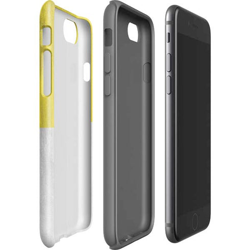 Vatican City Flag Distressed iPhone SE (2nd & 3rd Gen) Pro Case